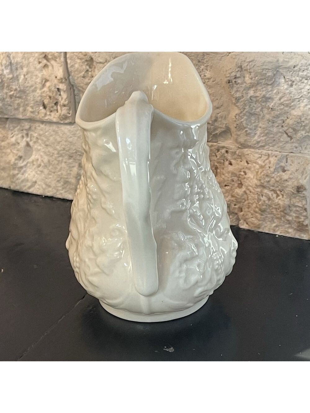 Vintage Belleek - Bacchus Creamer 4 3/4" - Picture 3 of 8